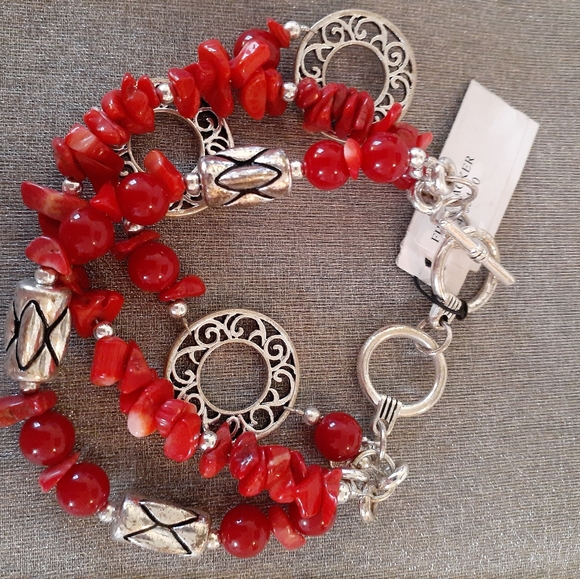 1/2 Price Marked Vintage Premeir Designs Bracelet Firecraker 1980's - Picture 12 of 16